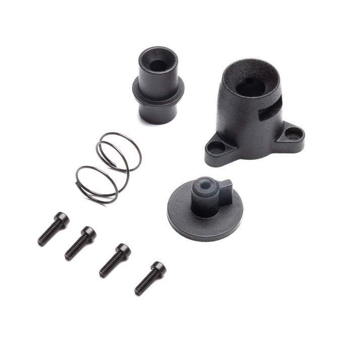 Losi LOS-3777 Asphalt Late Model NASCAR Clipless Receptical Set, Front: GROM ALM