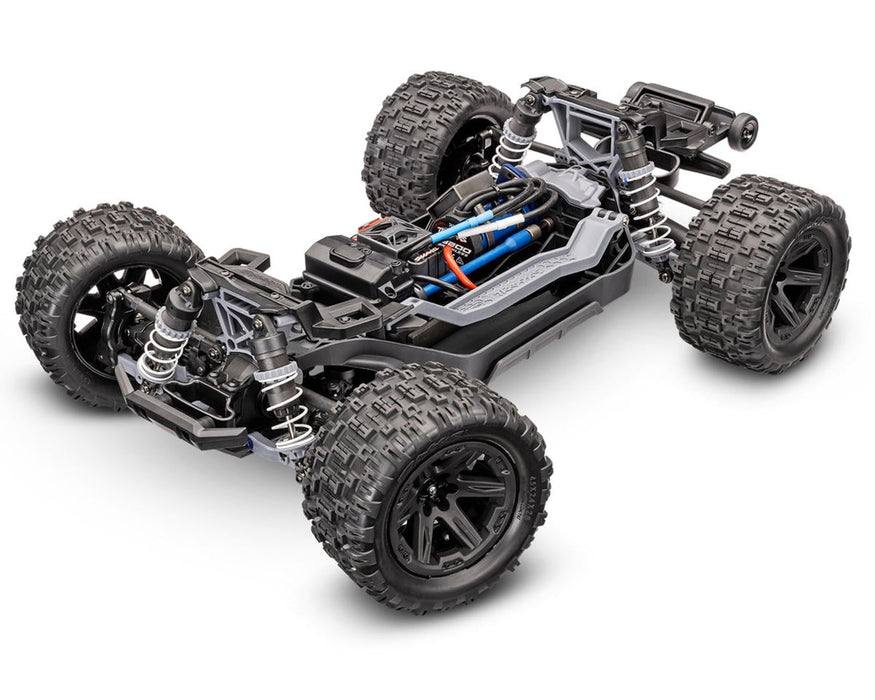 Traxxas Rustler® TRA67464-4-PRPL 4x4 VX3 1/10 RTR 4WD Brushless Stadium Truck (Purple) w/VX3 ESC, TQi™ Sport 2.4GHz Radio & TSM®