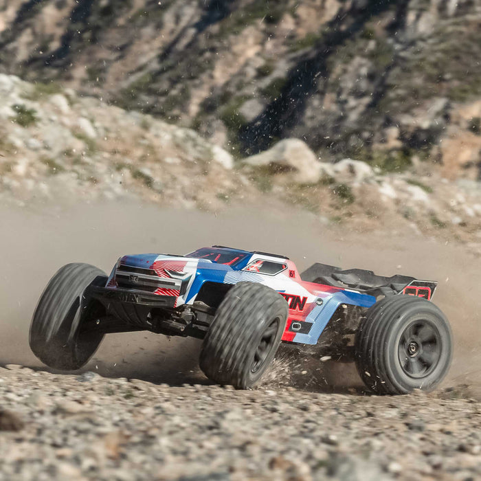 ARRMA ARA8608V6T4 1/8 KRATON 4X4 6S BLX BRUSHLESS V6 SPEED TRUCK RTR Blue / Red