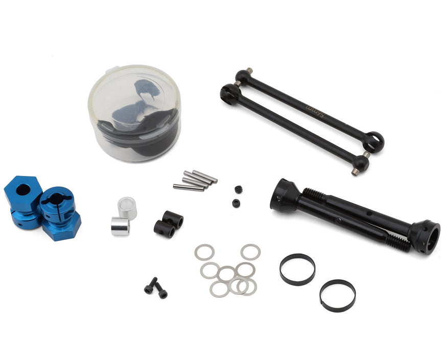 Team Associated ASC6907 RC10 Factory Team CVA Drive Shafts 12mm Hex Conversion Kit