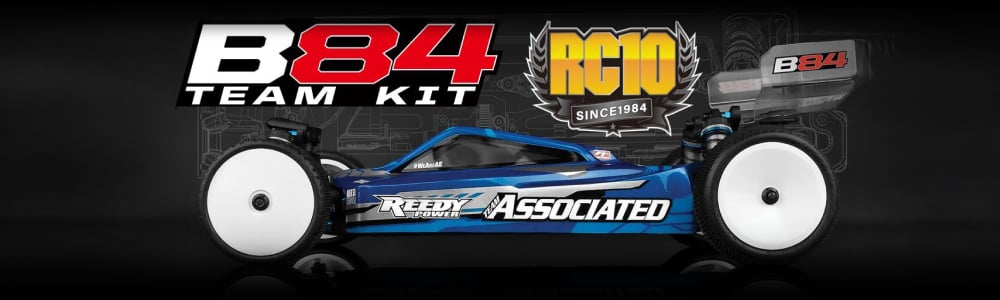 Team Associated ASC90050 RC10B84 1/10 4WD Off-Road Electric Buggy Kit (Carpet) B84