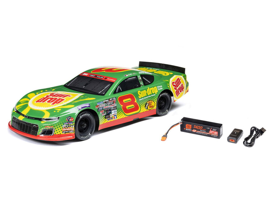 Losi LOS-3104T1 1/12 Chevrolet ZL1 Asphalt Late Model Grom AWD RTR On-Road Car (Sun Drop) w/2.4GHz Transmitter, Battery, & Charger