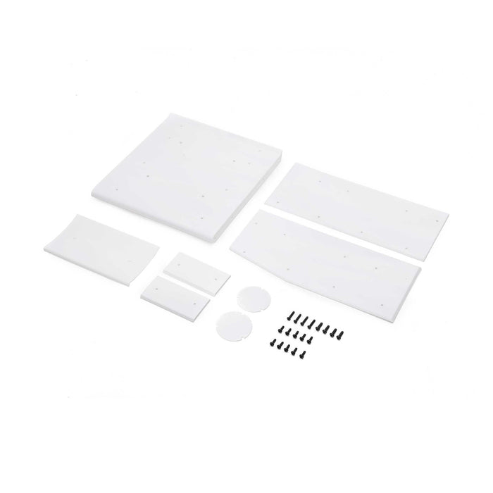 TLR Losi LOS-1894 Wing Panel Set, White: 22S Sprint