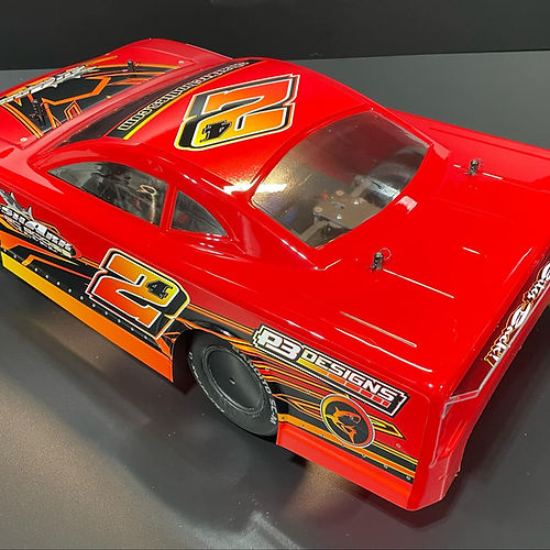 SHARK RC BODIES The Super Street Camaro SS SLASH Stock CLEAR Body w/ Chili Bowl Approved Spoiler ZL1 SCT