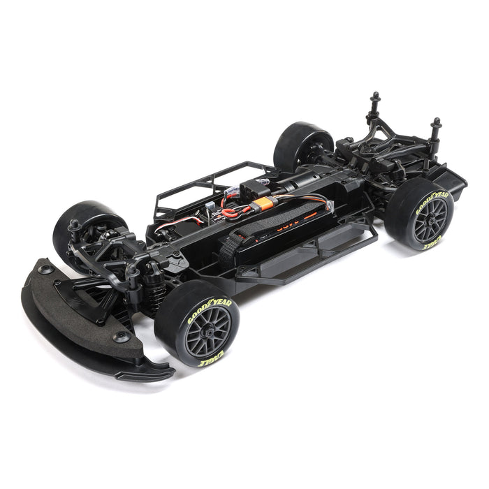 LOSI LOS1122524 1/12 NASCAR RC Racecar William Byron No. 24 2025 Raptor Chevrolet Camaro ZL1 2S AWD Brushed On-Road (Battery & Charger Included), Black