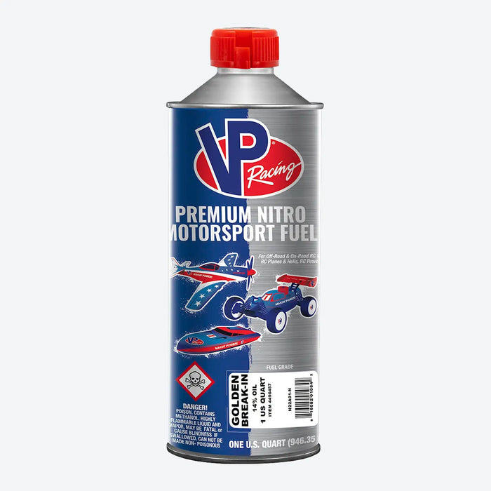 PowerMaster POW4496457 Golden Break-In 14% Oil RC Car Quart