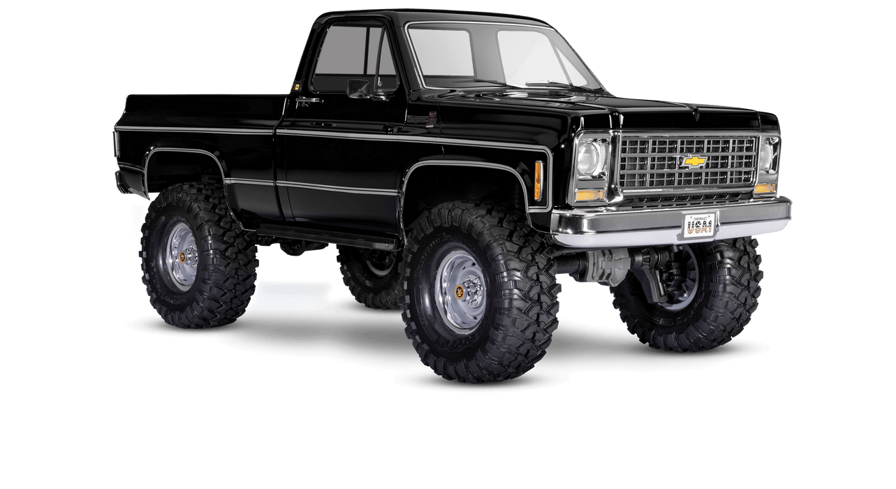 Traxxas 92154-4 TRX-4 Chevy Cheyenne K10 BLACK SPORT RTR 1/10 TRAIL TRUCK 4X4 - NO Battery & Charger C10 Square Body Chevrolet
