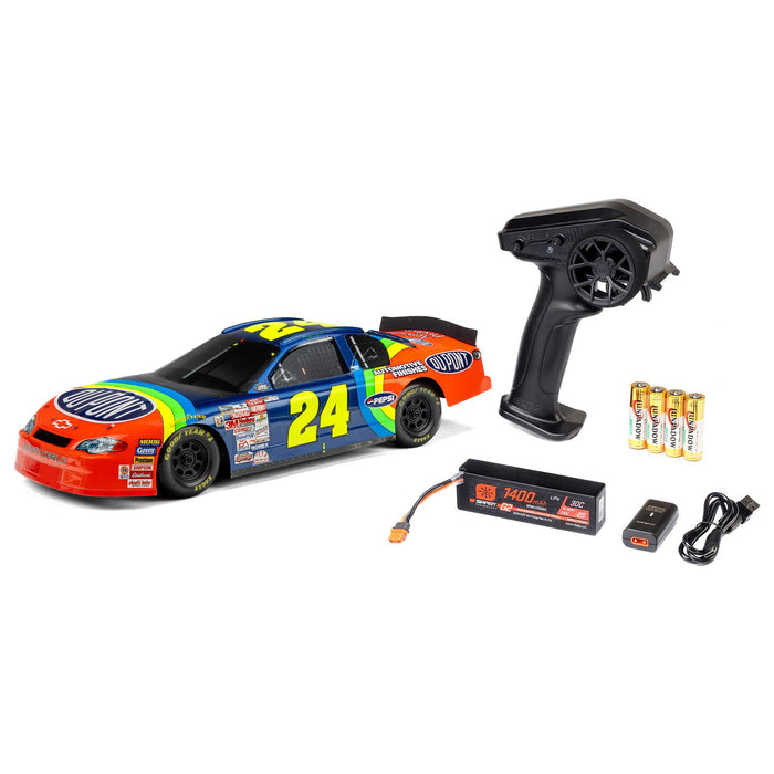 Losi NASCAR #24 Chevrolet Monte Carlo 1/12 2S AWD RTR On-Road Car (Jeff Gordon) w/2.4GHz Transmitter, Battery, & Charger LOS1120024
