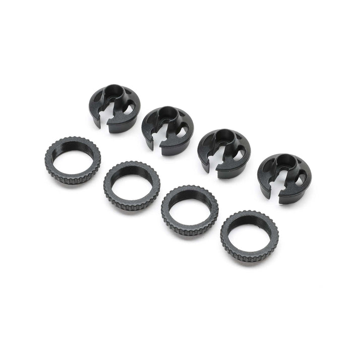 TLR Losi LOS-2411 Shock Spring Perch / Cup & Collar Set: 22S Sprint Threaded Retainer
