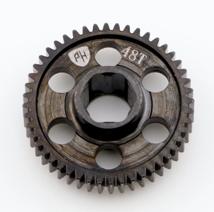 Powerhobby Arrma GROM Losi Nascar Spur Gear 0.5 module 48T Steel Speed Run Hardened Mod 0.5 PHB7232