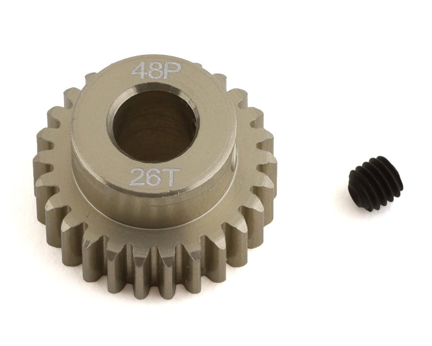 ProTek RC PTK-8646 48P Lightweight Hard Anodized Aluminum Pinion Gear (5.0mm Bore) (26T)