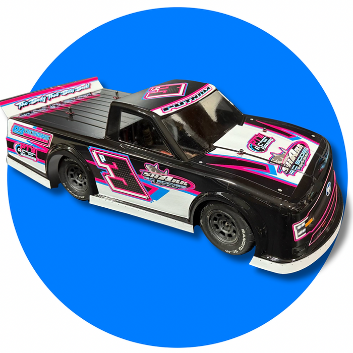 SHARK RC COYOTE 1/10 Short Course Truck CLEAR Body FORD F150 .040 Slash