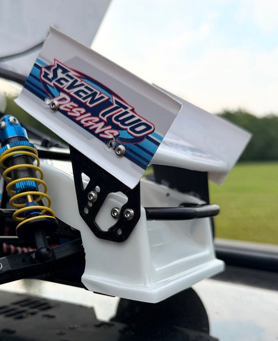 TP3D TP3D Flex Front Sprint Wing Mounts Custom Works Outlaw Rubber Tire Version TP3-CWO-FWM