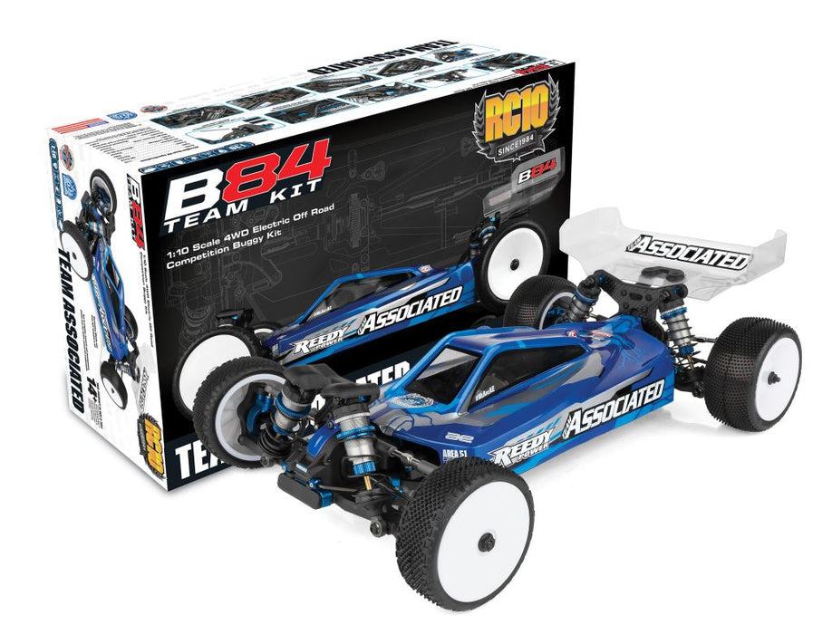 Team Associated ASC90050 RC10B84 1/10 4WD Off-Road Electric Buggy Kit (Carpet) B84