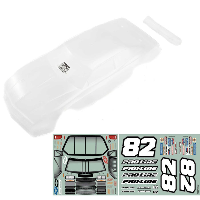 Pro-Line Losi NASCAR® 1986 Chevy Monte Carlo Pre-Trimmed Body (Clear) PRO370817