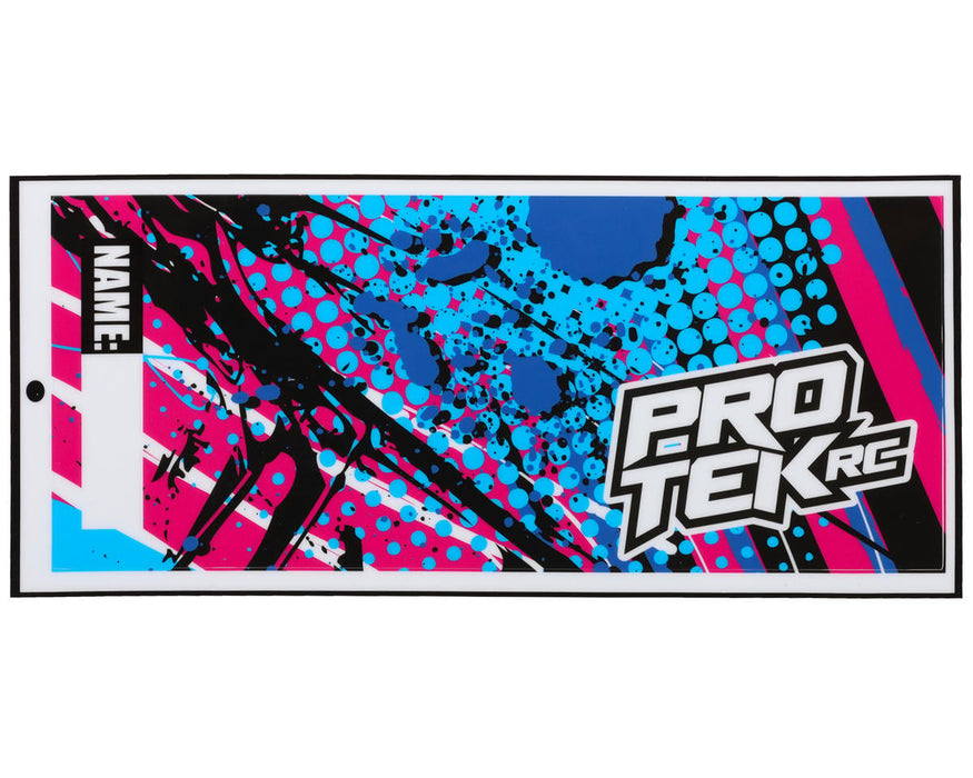 ProTek RC PTK-1214 Fuel Bottle Wrap (Hectic) Pink Blue