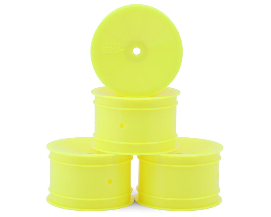 ProTek RC PTK-2759 2.2" Concave Rear 1/10 Buggy Wheels (Yellow) (4) (12mm Hex)