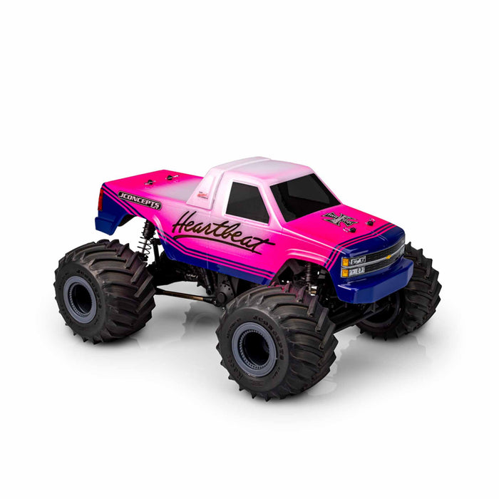 JConcepts JCO0682 1/18 1988 Chevy 1500 Silverado Monster Truck Body, 1/18 Losi Mini LMT