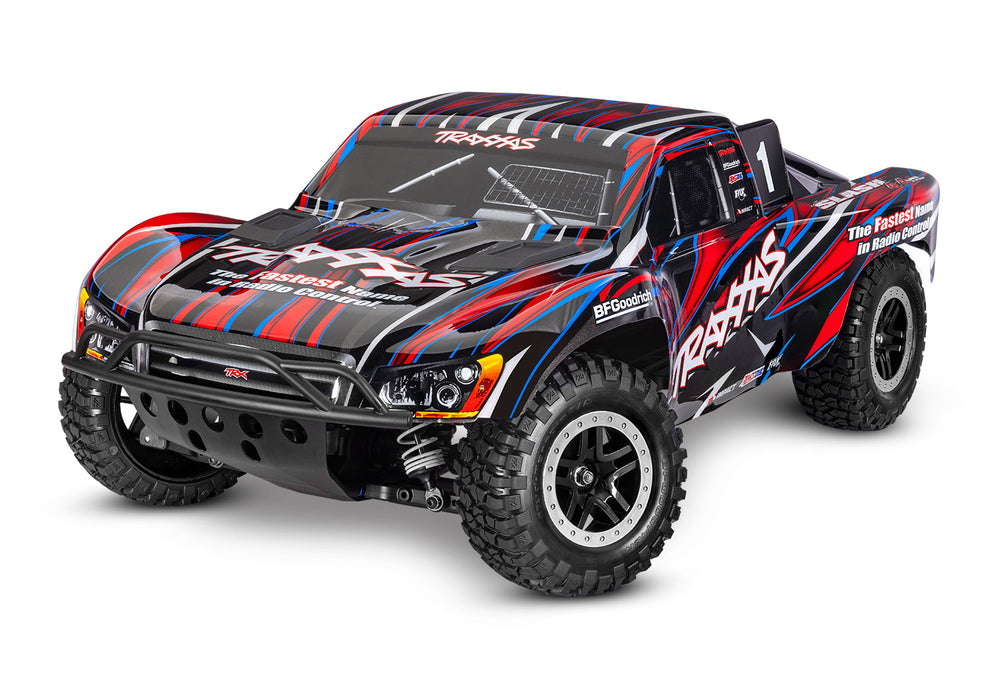 Traxxas TRA68086-4 RED Slash 4X4 VXL HD 1/10 Scale 4WD Electric Short Course Truck