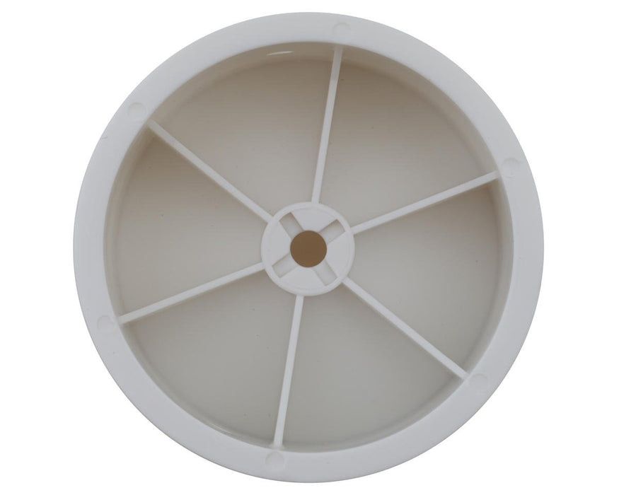 Team Associated ASC6805W RC10 CLASSIC 2.2" Rear Wheel (White) 3/16" Axle Pin Mount
