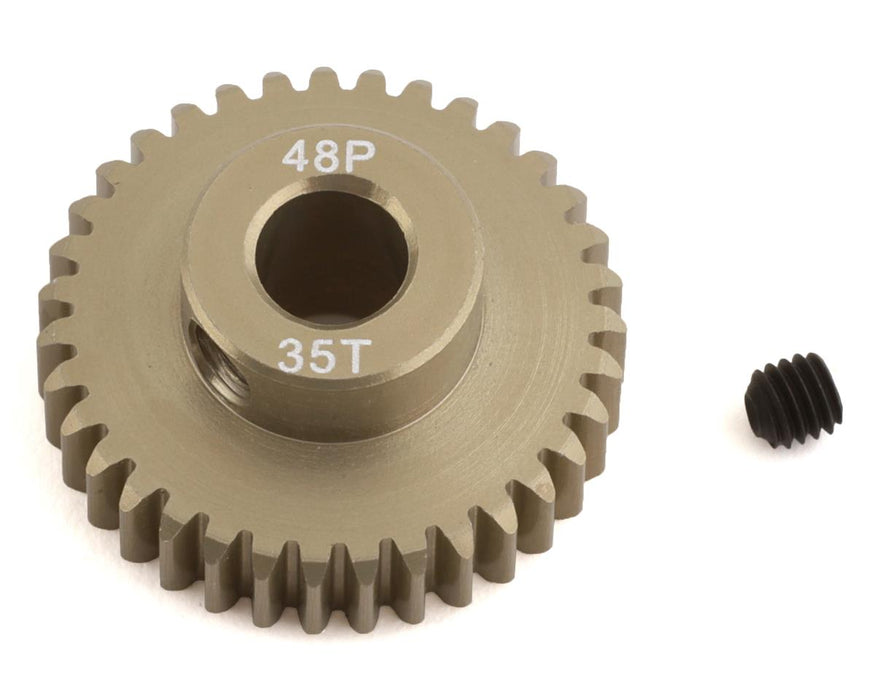 ProTek RC PTK-8655 48P Lightweight Hard Anodized Aluminum Pinion Gear (5.0mm Bore) (35T)