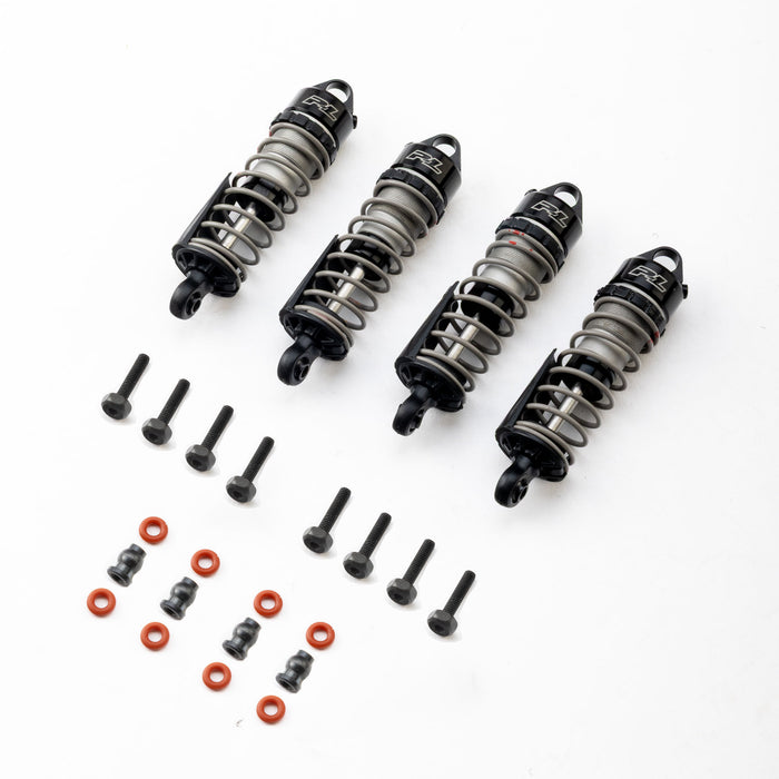 Pro-Line PRO642200 PowerStroke Oil-Filled Shocks (4): ARRMA GRANITE, MOJAVE, TYPHON GROM Front/Rear