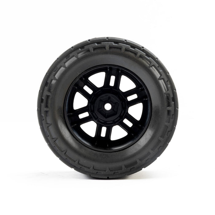 Pro-Line PRO1034510 Menace Street Tires Mounted ARRMA MINI KRATON 12mm Black Split Six Pair(2) Front/Rear