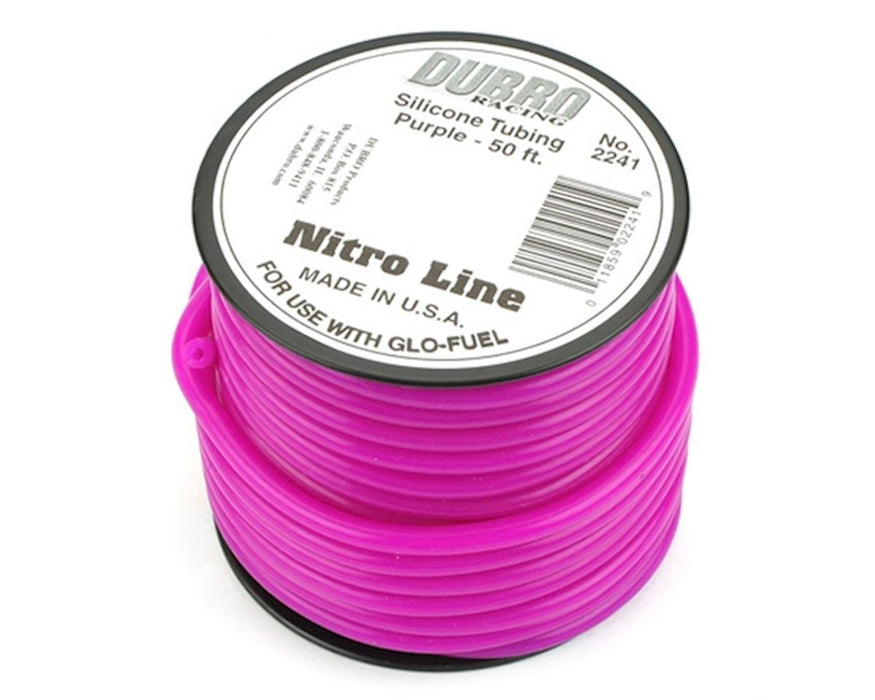 DuBro DUB-FUELLINE "Nitro Line" Silicone Fuel Tubing PER/FOOT 1 FOOT FT 1"