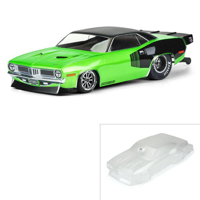 Proline PRO355000 72 Plymouth Barracuda Clear Body Drag SCT 22S DR10 Slash 2wd