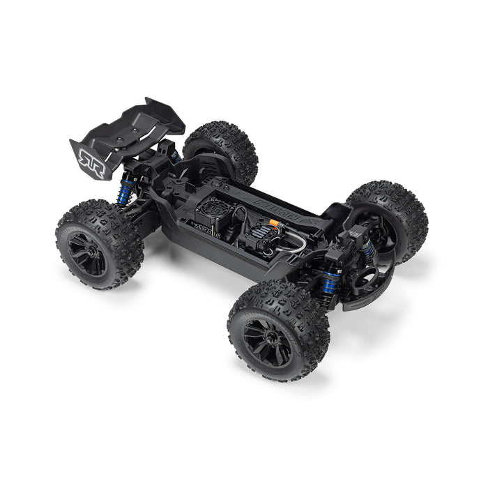 ARRMA ARA2508ST1 1/16 MINI KRATON 3S DSC 4X4 RTR Brushless Speed Truck (3S Battery & Charger Included) , Red / Blue