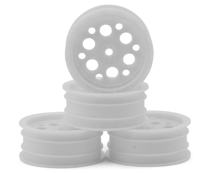 Pro-Motion PMT7010-W 2.2" Magnum Front 1/10 Dirt Oval Wheels (White) (4) w/12mm Hex