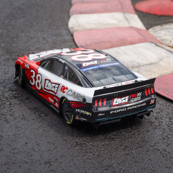 LOSI 1/12 NASCAR RC Race Car Zane Smith No. 38 2026 Losi Ford Mustang 2S AWD RTR LOS1122638