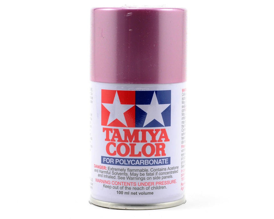 Tamiya TAM86050 PS-50 Sparkling Pink Anodized Aluminum Lexan Spray Paint (100ml)