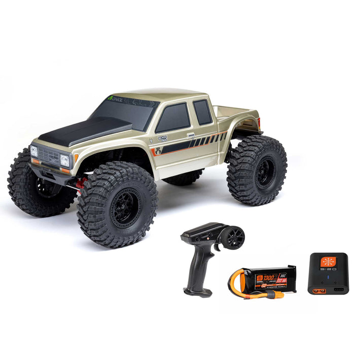 Axial RC AXI-3071 1/10 SCX10 III Coyote 4X4 RTR Rock Crawler (Battery & Charger Included), Gold