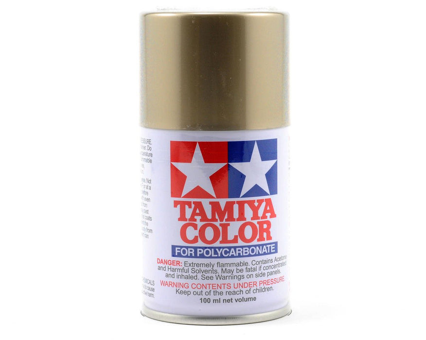 Tamiya TAM86052 PS-52 Champagne Gold Anodized Aluminum Lexan Spray Paint (100ml)
