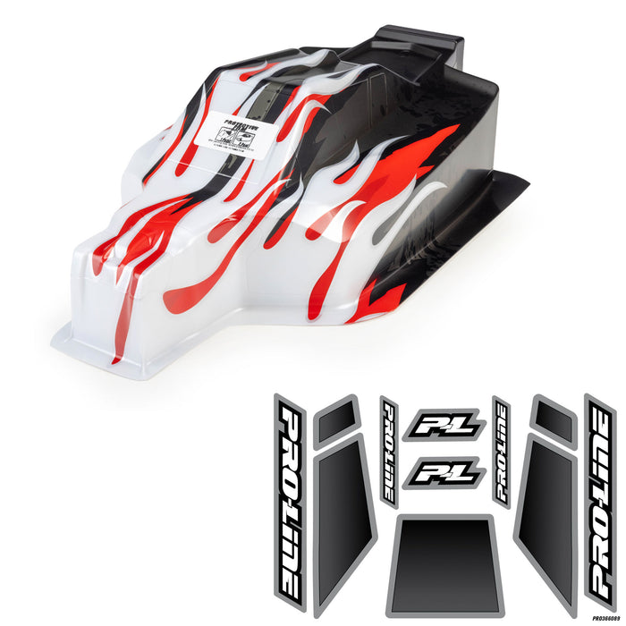 Proline 1/8 Pre-Painted Sector Flame Body: Mugen MBX8/MBX8R PRO366020 Limited Edition