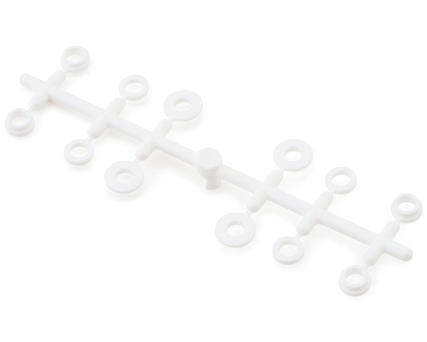 Tekno RC TKR6195 Shock Shaft Guide Set (precision molded, POM, for 16mm shocks)