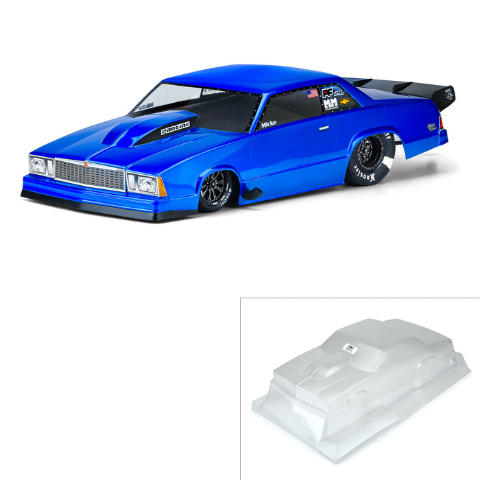 Proline PRO354900 78 Chevy Malibu Clear 1978 Drag Body 22S DR10 Slash 2wd Chevrolet