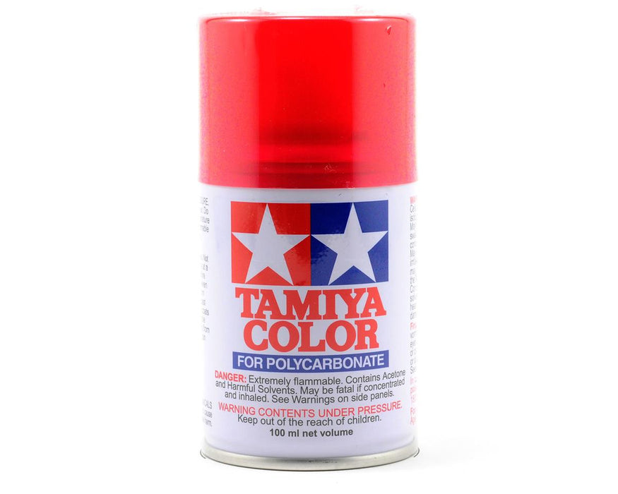 Tamiya TAM86037 PS-37 Translucent Red Lexan Spray Paint (100ml)