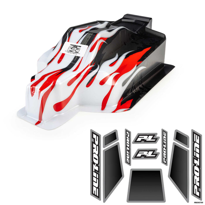Proline 1/8 Pre-Painted Sector Flame Body Associated RC8B4.1 Limited Edition PRO365720