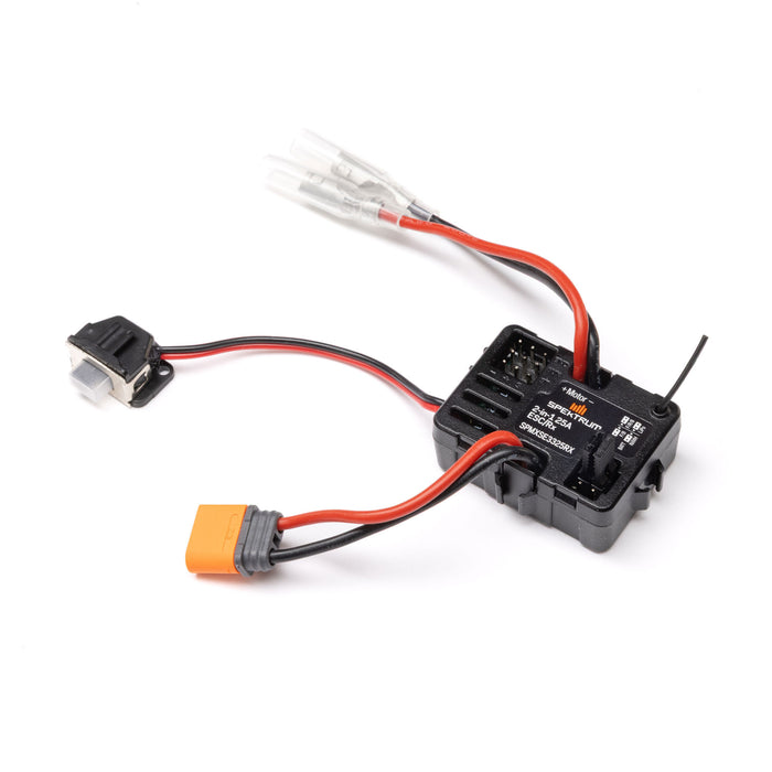 SPEKTRUM SPMXSE3325RX 25A SLT 2N1 ESC/RX Losi NASCAR Arrma Grom