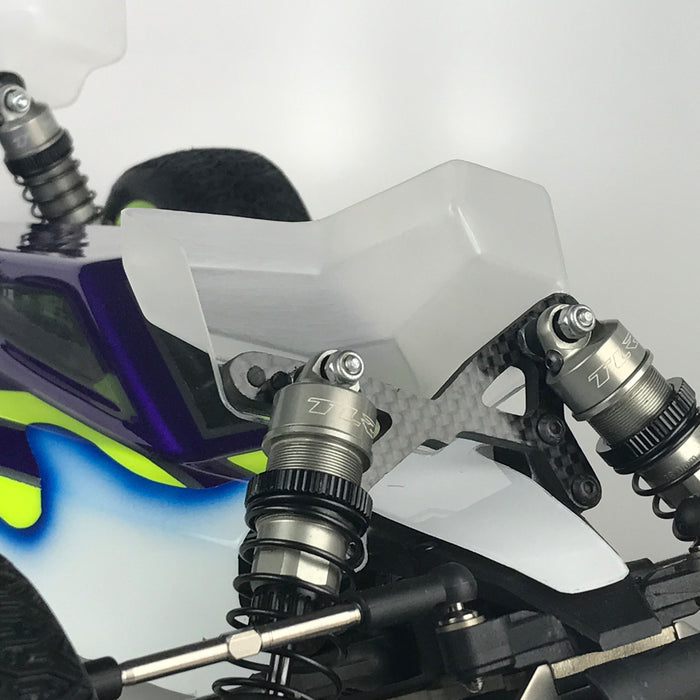 Raw Speed RC TLR 22 2.0/3.0/4.0/5.0 Front Upper Wings Clear (2) RWS770201S