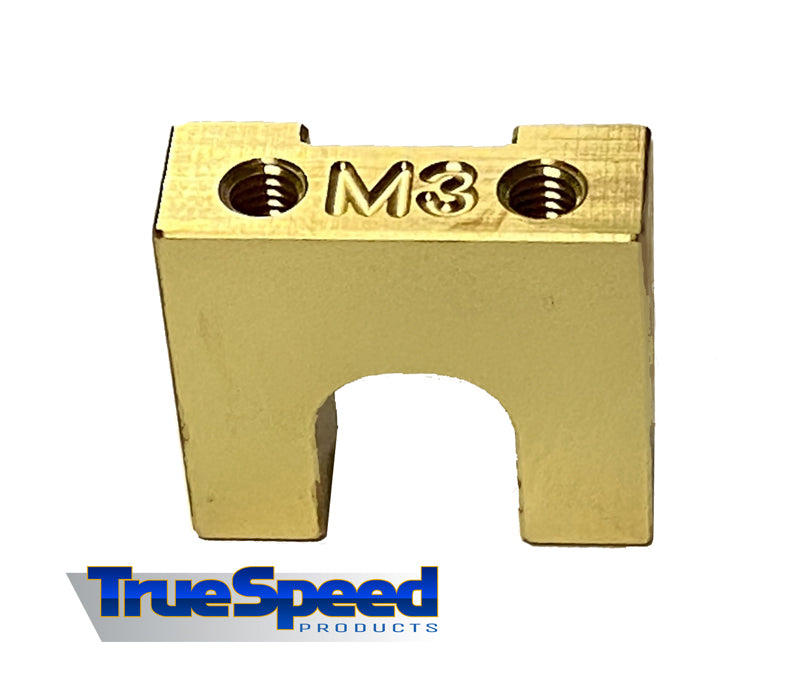 Custom Works RC 3527 TRUESPEED M3 BRASS SERVO MOUNT (1)