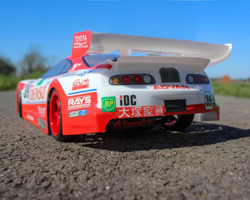 HPI 1/10 Toyota Supra Polycarbonate Touring Car Body 200mm CLEAR UNPAINTED HPI7424