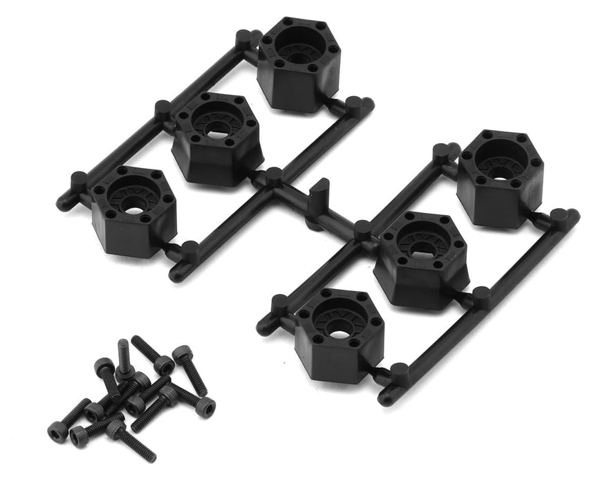 UpGrade RC UPG-11027 SC Tire Replacement Wheel Hex Adapters & Hardware Set (12mm Narrow, 12mm Wide & 14mm)