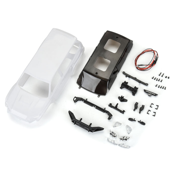 Pro-Line PRO362100 1/24 2023 Toyota 4Runner TRD Pro White Hard Body Unassembled: SCX24