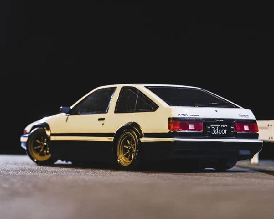 Kyosho KYO34501T1 Fazer D2 Toyota Sprinter Trueno AE86 1/10 2WD Brushed RTR Drift Car w/Syncro KT-231P+ 2.4GHz Radio