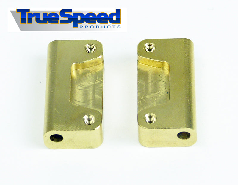 Custom Works CW2451 BRASS V2 REAR SUSPENSION MOUNT (pr)