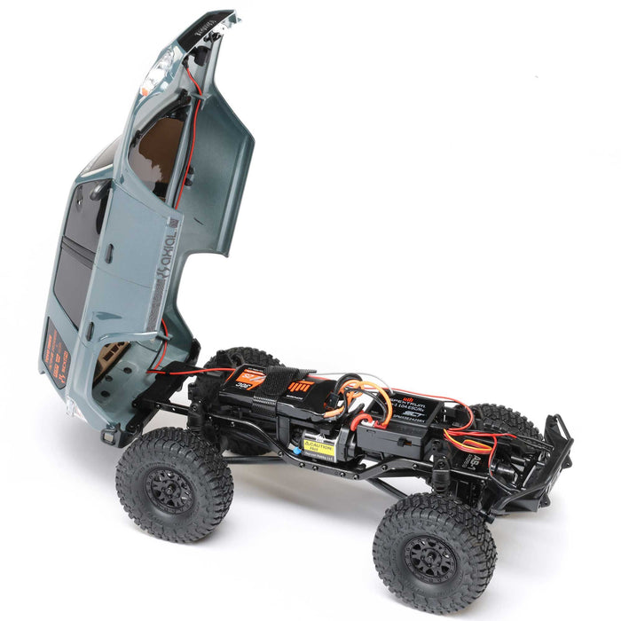 Axial AXI-2035T2 1/24 SCX24 Toyota 4Runner 4X4 RTR Brushed Rock Crawler (Battery & Charger Included), Gray
