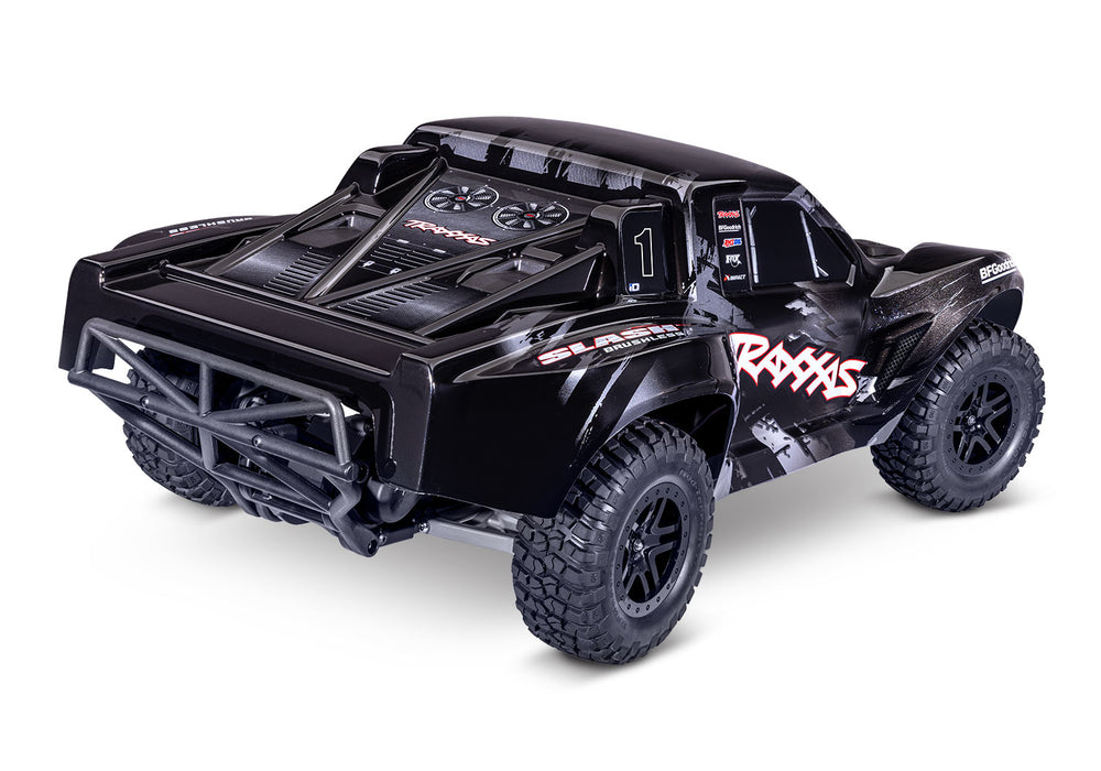 Traxxas 58434-4 BLACK Slash 2WD VX3 Brushless HD 1/10 Scale Short Course Truck LCG Clipless body - NO Battery & Charger